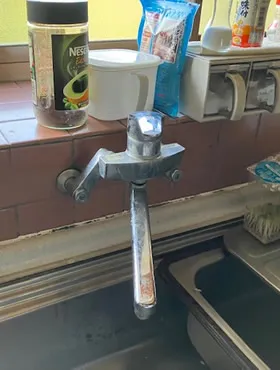 キッチンリフォーム（キッチン水栓）