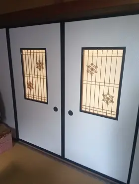 リビング・給湯（ふすま張り替え）