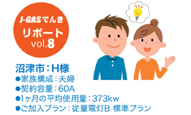 JGASでんきリポート