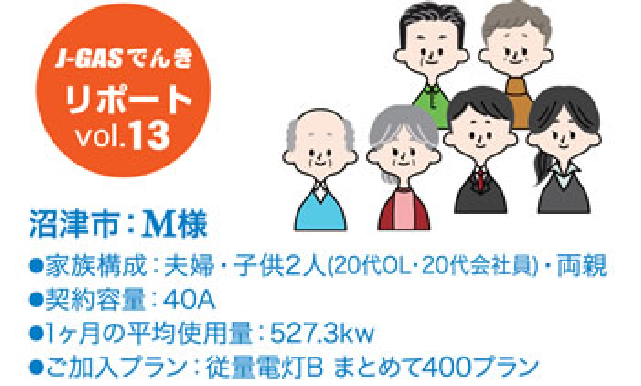 JGASでんきリポート