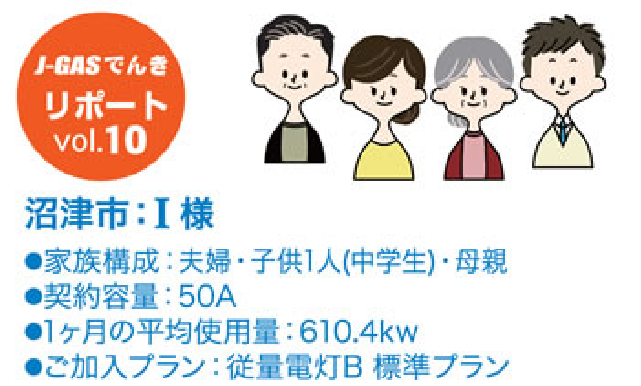 JGASでんきリポート
