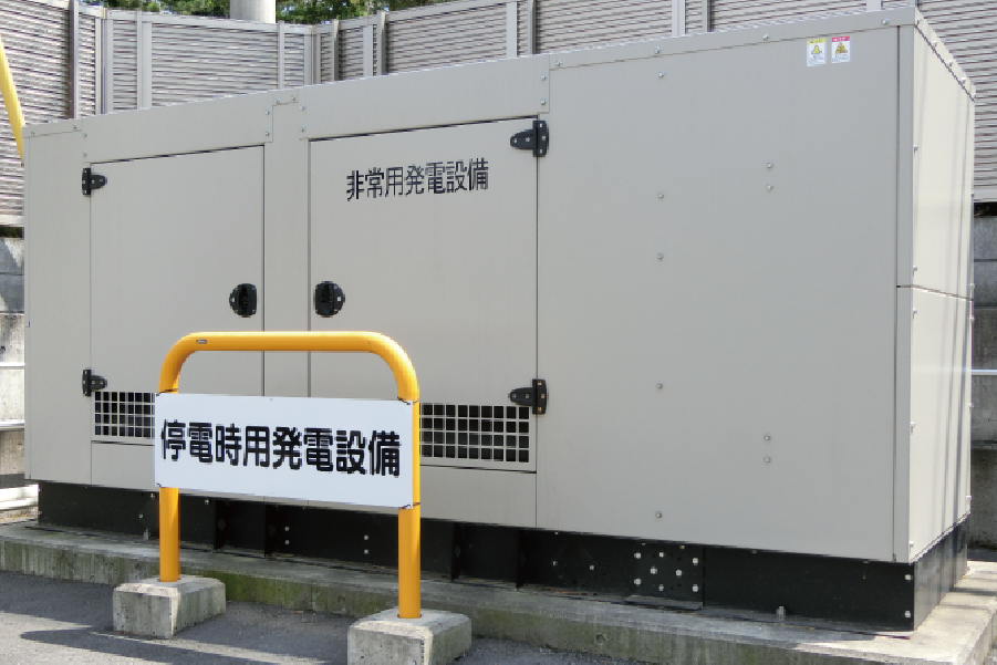 非常用LPガス自家発電設備